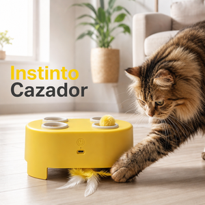 Nuevo Juguete Eléctrico para Gatos, Caja Mágica en Forma de Queso Resistente a Mordeduras, Diseñado para Juegos <span class=keywords><strong>Interactivos</strong></span> - Product Image 4