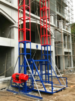 Portique de levage multi-niveaux optionnel pour la décoration intérieure et extérieure des bâtiments