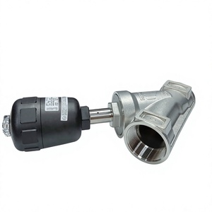 วาล์วแบบมุมตั้ง Burkert รุ่นดั้งเดิม 00001402 DN65 เกลียวเกลียว SS316 ซีล PTFE สำหรับน้ำ ไอน้ำ และสารเคมี - Product Image 2