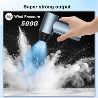 Jarvis Electric Industriële Draagbare Oplaadbare 18V Borstelloze Motor Blaasapparaat Mini Turbo Fan 3-Snelheden 500g Winddruk DIY