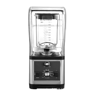 محطم ثلج تجاري للحد من الضوضاء لمتجر الشاي بالحليب مع غطاء خلاط طين عالي السرعة - Product Image 4