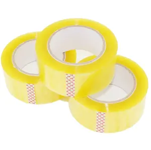 50mm şeffaf yapıştırıcı Bopp ambalaj Tape bant çıkartmalar sarma Washi bant yapışkan kağıt ve Film sakız Jumbo rulo bant
