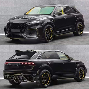 Kit de Carrocería Estilo MSY para Audi Q8, Parachoques de Fibra de Carbono, Alerón Delantero, Faldones Laterales, Difusor, Alerón para Capó, Arco de Motor, Mejora para Q8 - Product Image 2