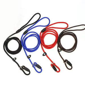 Laisse pour chien en nylon imperméable personnalisée kaki foncé, abordable, robuste, réfléchissante, durable et légère pour la promenade des animaux de compagnie - Product Image 4