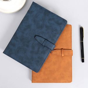 Vente directe d'usine, carnet A6 en simili cuir PU, logo personnalisé, carnet de bureau, carnet d'affaires - Product Image 4