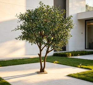 Maßgefertigte Langlebige Künstliche <span class=keywords><strong>Ficus</strong></span>- & Banyan-Bäume Plastik-Grünpflanzen Hochwertige Simulation für Außendekoration - Product Image 4