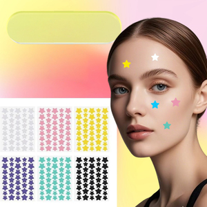 Patchs anti-acné 40 étoiles les plus vendus pour couvrir les imperfections et les boutons du visage - Product Image 1