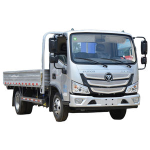 โรงงานจำหน่ายรถบรรทุกขนาดเล็ก Foton 4x2 รถบรรทุกขนาดเล็กเครื่องยนต์ดีเซล Cummins เกียร์ธรรมดา 6x4 2 ที่นั่ง รถบรรทุกขนส่งสินค้า ลดราคา - Product Image 1