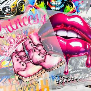 Adesivi Termotrasferibili USA per <span class=keywords><strong>Magliette</strong></span>, Disegni Pronti da Applicare, Decalcomanie da Stirare, Trasferimenti DTF per <span class=keywords><strong>Magliette</strong></span> e Stampe per Animali Domestici - Product Image 2