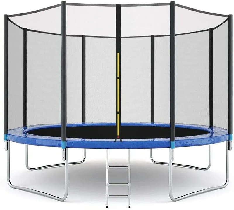 Ejercicio patio trasero cama de salto fabricante al aire libre 12 FT trampolín 400KG de capacidad