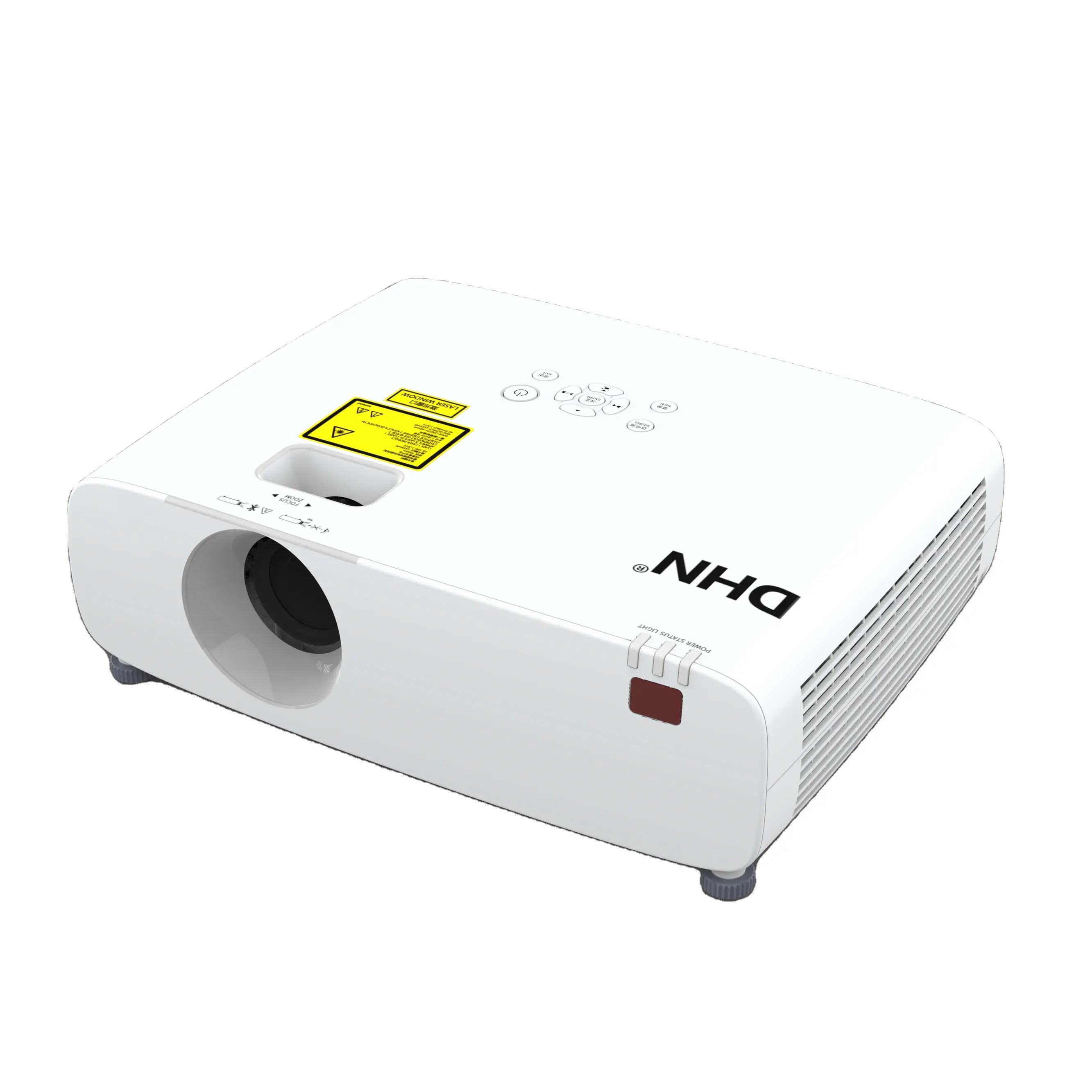 Meilleure vente DHN DU5000 3LCD WUXGA supportant le projecteur laser 4k pour la projection en dôme et la salle d'exposition avec logiciel d'extérieur