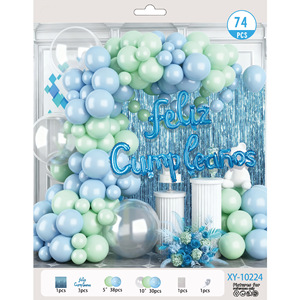 Kit <span class=keywords><strong>de</strong></span> Guirnalda <span class=keywords><strong>de</strong></span> Globos <span class=keywords><strong>de</strong></span> Cumpleaños Feliz Cumpleaños <span class=keywords><strong>en</strong></span> Español, Decoración <span class=keywords><strong>de</strong></span> Fiesta <span class=keywords><strong>en</strong></span> Dorado, Plateado y Blanco, Fondo para Fotos, Juego <span class=keywords><strong>de</strong></span> 74 Piezas, Venta al Por Mayor <span class=keywords><strong>de</strong></span> Fábrica - Product Image 2
