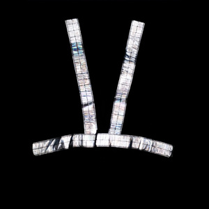 CITICITY Reflective Vest Security High Visibility Vest Adjustable Fishing <b>Net</b> <b>Mesh</b> Safety Vest Belt Waistcoat - Product Image 6