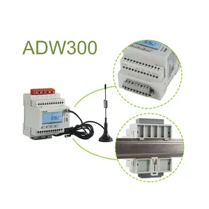 سحابة استهلاك الطاقة ADW300 4G tcp عداد الطاقة مع بروتوكول modbus tcp لإدارة الطاقة الصناعية