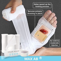 Pansement en gaze stérile en coton médical PBT pour le soin des plaies, bandage pour les mains, pansement pour les chevilles, les genoux
