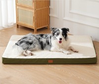Coussin-lit pour chien de grande taille, classique, luxueux, durable, en mousse, amovible, lavable, à motif uni, en carton, vente en gros