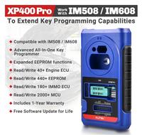 Kit de mise à jour du lecteur de code XP400 PRO et du programmateur de clé/immobilisateur pour voitures IM508/IM608/IM608PRO/IM100/IM600 - Super performance OBDII