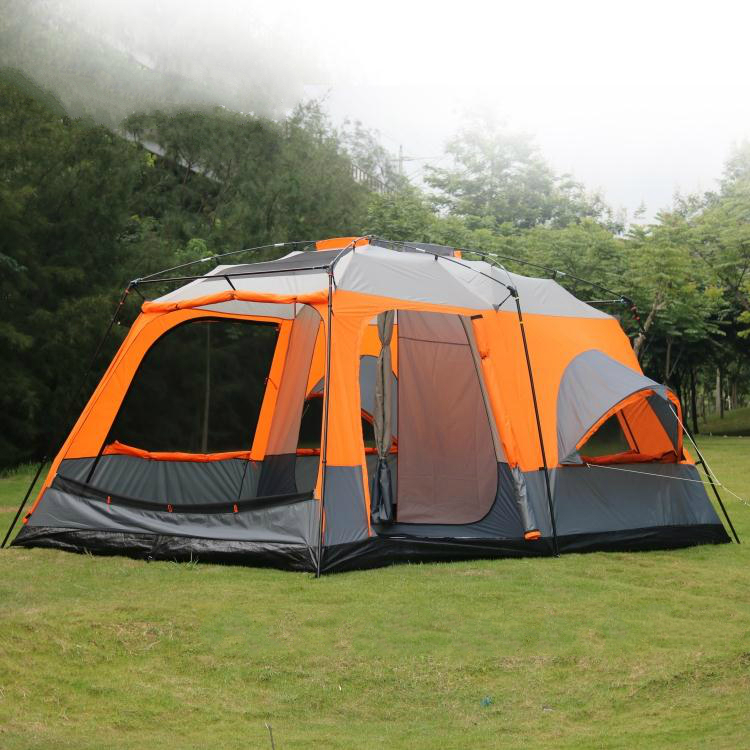 Camping Tent with Porch - Waterproof & Spacious Family Tent