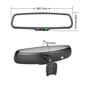 Specchietto Retrovisore con Telecamera di Parcheggio Germid con 2 <span class=keywords><strong>Ingressi</strong></span> Video - Product Image 3