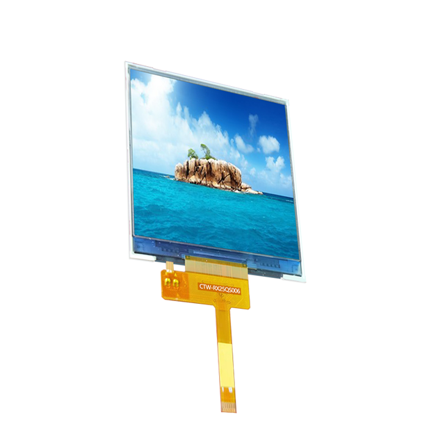 CoTiWei 2.51 Inch 240x240 TFT LCD Module LED Backlight 250cd/m Brightness SPI-13 Interface Semi-Finished Mini Display for PC
