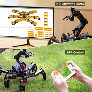 Hiwonder spiderpi Pro หุ่นยนต์ไบโอนิค hexapod พร้อมแขนหุ่นยนต์ AI วิสัยทัศน์สำหรับหุ่นยนต์ราสเบอร์รี่ Pi 5โปรแกรมได้ - Product Image 3