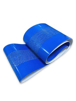Personalización de fábrica, construcción de goma, Circular, 3mm, cinta de correr de Pvc de bajo ruido, máquina de lijado áspero, cinta transportadora resistente al corte
