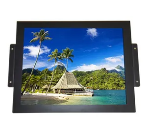 wall mounting Industrial Embedded High Brightness 1000 Nits 15 Inch Open Frame TFT LCD Monitor With light sensor