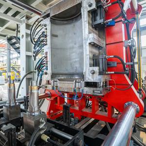 Baril en <span class=keywords><strong>plastique</strong></span> <span class=keywords><strong>220</strong></span> litres à toit ouvert 250L machine de moulage par soufflage de tambour chimique 200L Double <span class=keywords><strong>L</strong></span> anneau baril faisant la machine - Product Image 5