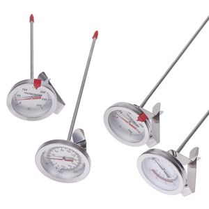 Thermomètre numérique en acier inoxydable pour la cuisine, outil de mesure de la température pour le lait, le café, les aliments, la viande, sonde métallique, 1 pièce - Product Image 1