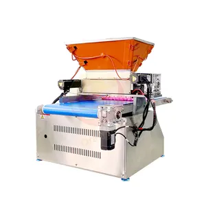 Semi-automatic Gelatin Vitamin Sweet Gummy Jelly Candy Depositor / Chocolate Fudge Dice Soft Jelly Candy Moulding Making Machine