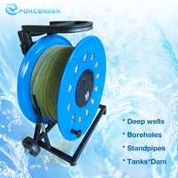 Tragbares 500m Bohrloch-Wasserstandsmessgerät mit Doppel-LED und Akustischem Alarm PWL-S