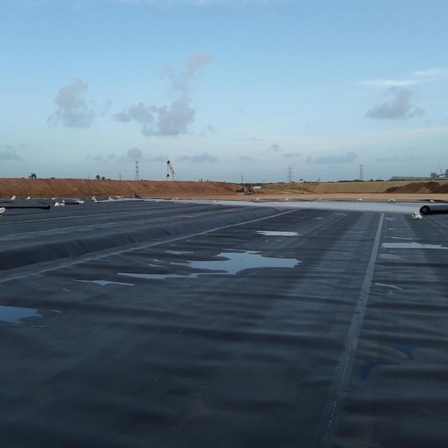 GRI GM13 HDPE Geomembrane Liner Pond 80 Mil Hdpe Liner 1.5mm
