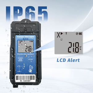 Enregistreur de données de choc Moniteur Instruments de température Logistique Équipement d'essai de vibration en temps réel avec - Product Image 2