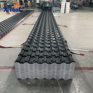 Hiện đại thuộc địa ngói PVC Roof Bảng điều chỉnh sóng ASA nhựa Tây Ban Nha Roof gạch với tính năng chịu nhiệt - Product Image 5