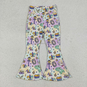 Pantalones Deportivos para Niños con Estampado de Camuflaje Rosa Intenso de Trendyism Boutique para Halloween, Pantalones para Niños al por Mayor de Algodón Orgánico Suave/Spandex - Product Image 5