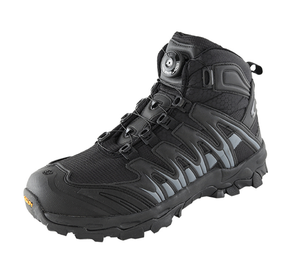 Bottes tactiques DFE04 pour hommes, chaussures de randonnée sportives à tige en toile avec système de verrouillage - Product Image 2