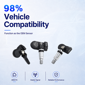 ANDEREY Nouveau capteur TPMS universel programmable 315/433 MHz, capteur de surveillance de la pression des pneus, 1 an de garantie, compatible avec 98 % des véhicules - Product Image 5