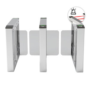 Torniquete Automático de Acceso Rápido con Puerta Batiente, Barrera Giratoria Automática para Control de Acceso - Product Image 3