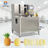 Automatische FXP-HT-II Ananas Schil-, Ontpit- en Splitsmachine Fruit & Groente Verwerkingsmachine