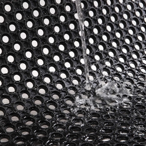 Tapete de Goma Reciclada Ecológico con Orificios, Lavable, sin Costuras, para Drenaje, para Zonas de Procesamiento de Carne Fresca y Mariscos - Product Image 1