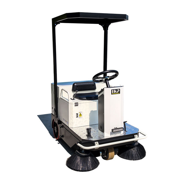 Multi Functional Ceramic Tile Floor Cleaning Machine Ride on Electric New Floor Sweeper with 100L Dustbin 1250mm Scrubbing Width