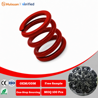 Fabricant de ressorts métalliques de précision OEM industriels robustes sur mesure à grand diamètre, ressorts à compression
