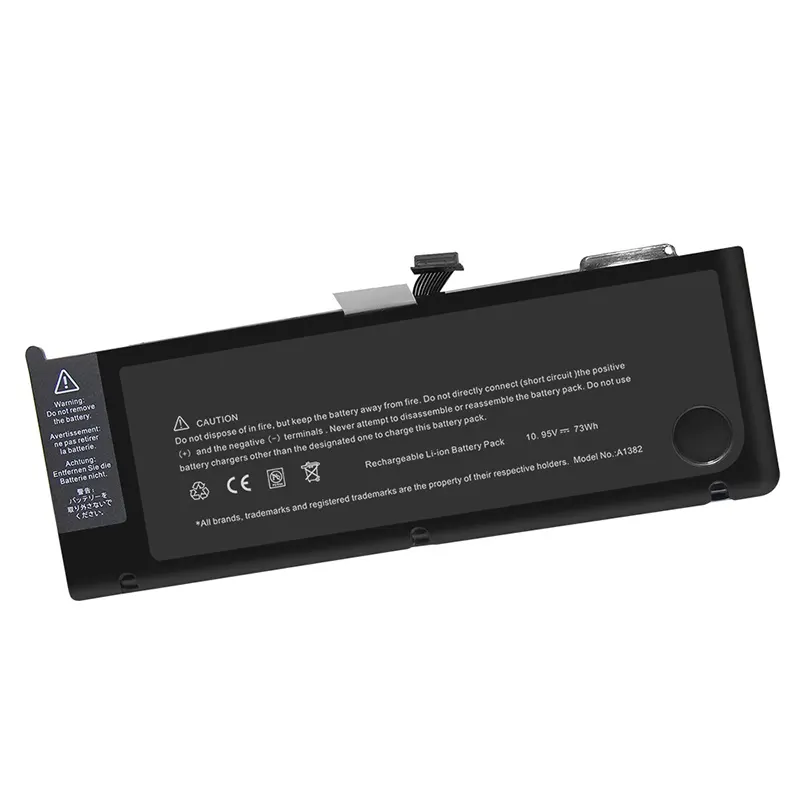 Batería recargable para portátil MacBooK Pro 15 "A1286 A1382 A1321 MC721 MC371 batería para portátil proveedor de China