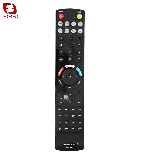 First Brand Quality RM-034S Pro Fixed Code No Voice Universal Remote Control with ABS Material