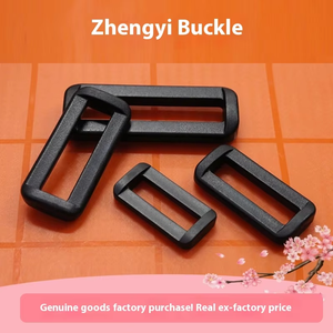 배낭 용 직사각형 POM 워드 버클 10mm 초 두꺼운 버클 벨트 조정 리본이있는 플라스틱 사각 스트랩 - Product Image 2