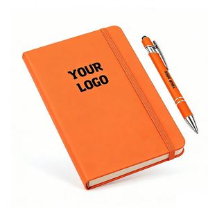 Promo Business Gift PU Notebook <b>A5</b> A6 PU Leather Cover <b>Note</b> <b>Book</b> Support Custom Logo - Product Image 1