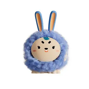 2023 Most Popular Mini Plush Dudu Assembled DIY Plush Doll Velvet Beanie Ornament Luminous Cute Toy