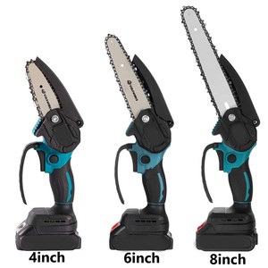 6" <b>Mini</b> Handheld Brushless Chain Saw <b>Cordless</b> <b>Chainsaw</b> Portable Garden Fruit Tree Pruning Saws Wood Cutting Machine CS02 Cordles - Product Image 3