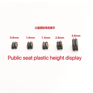 Dual Slot Ph0.5 Mm 2*11P 22P Board Connector 8-100pin Btb Pcb Plug Play Vergulde Hoge Mannelijke Vrouwelijke Connector Accessoires - Product Image 3