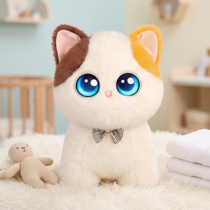 Jouet en peluche personnalisé OEM, robot IA avec intelligence artificielle avancée, jouet interactif intelligent pour le développement STEM, assistant vocal WiFi - Product Image 1
